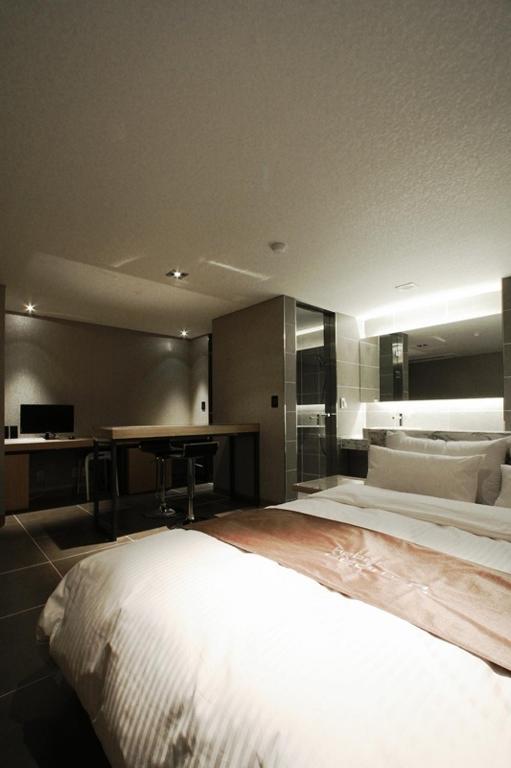 Haeundae Yeoubi Hotel Busan Bagian luar foto