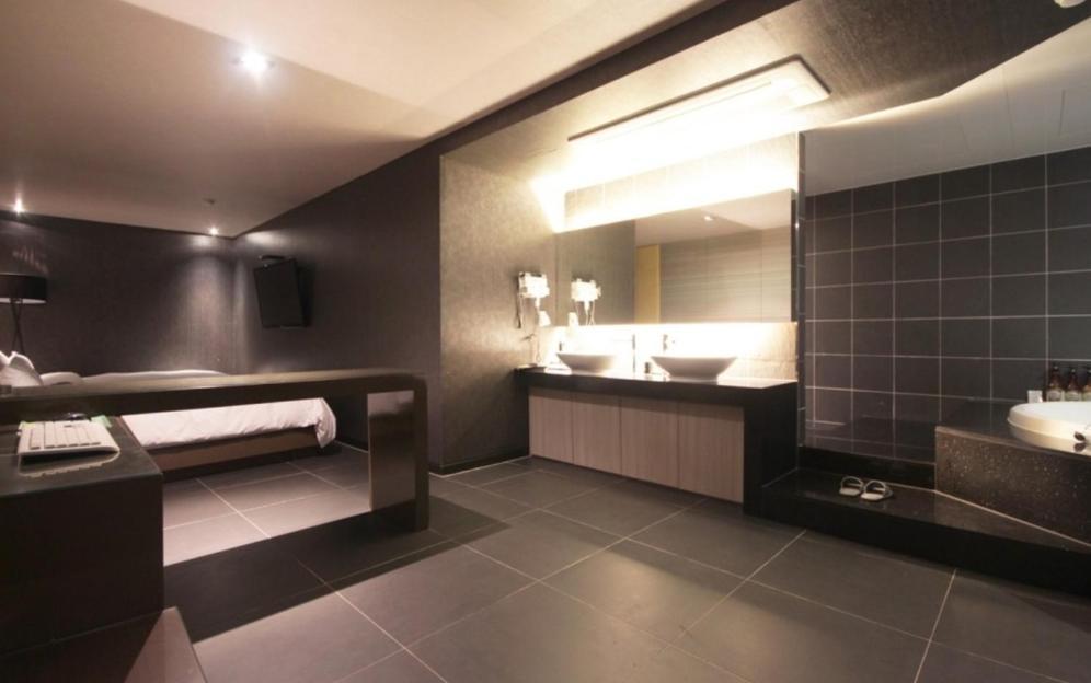 Haeundae Yeoubi Hotel Busan Bagian luar foto